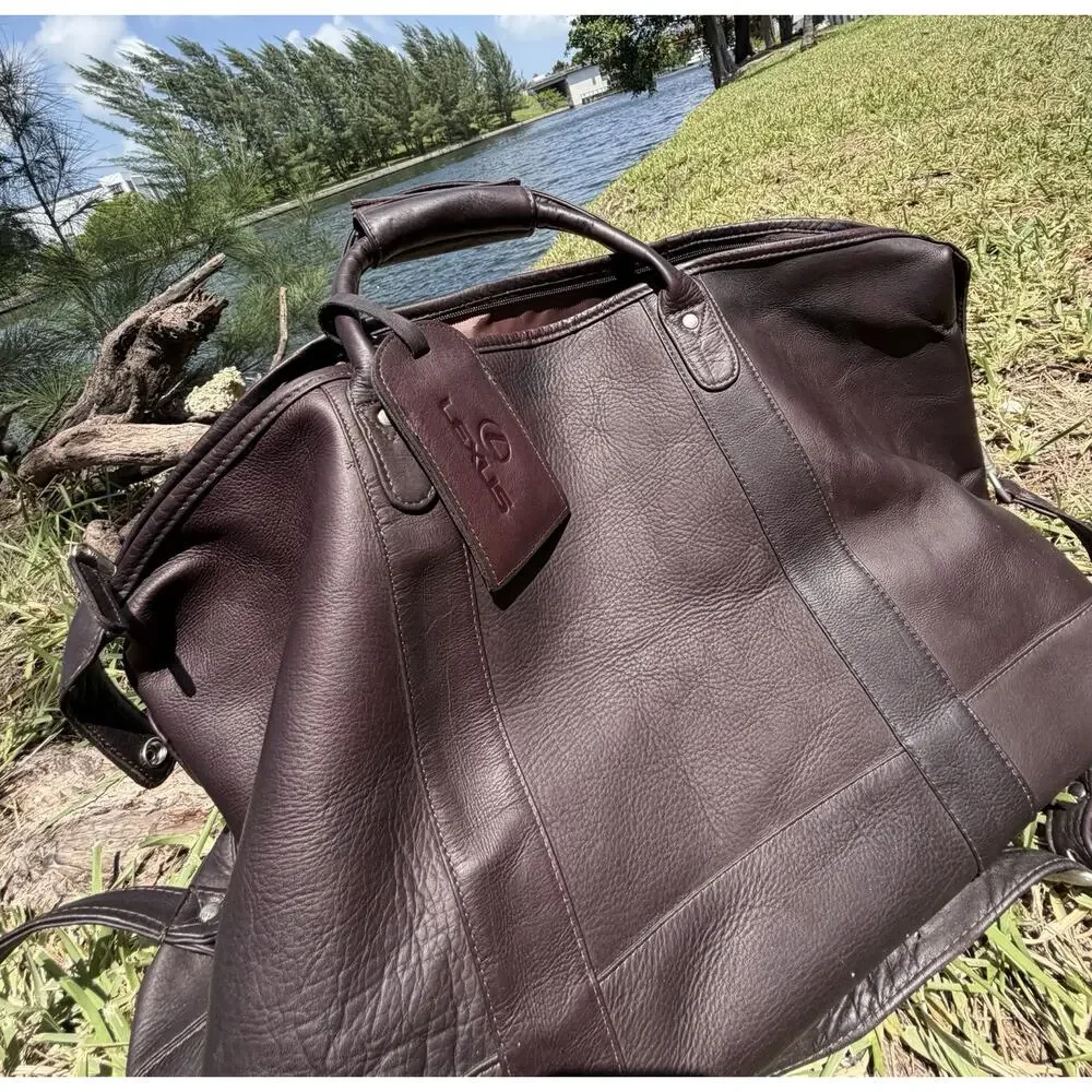 Lexus leather bag